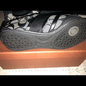 Coach remmona black white black